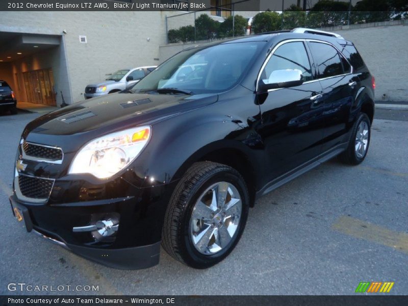 Black / Light Titanium/Jet Black 2012 Chevrolet Equinox LTZ AWD