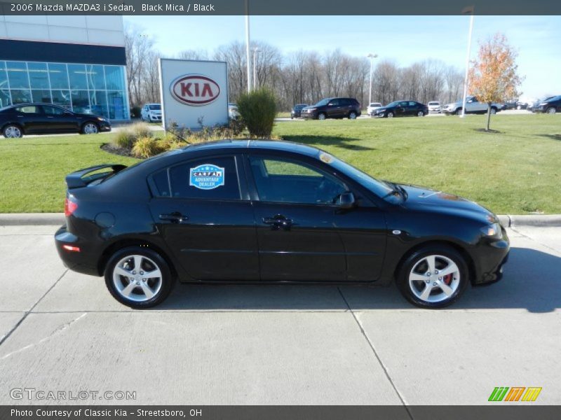 Black Mica / Black 2006 Mazda MAZDA3 i Sedan