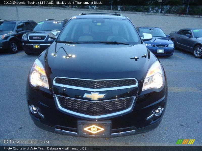 Black / Light Titanium/Jet Black 2012 Chevrolet Equinox LTZ AWD
