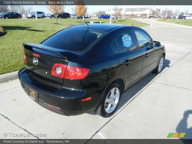 Black Mica / Black 2006 Mazda MAZDA3 i Sedan