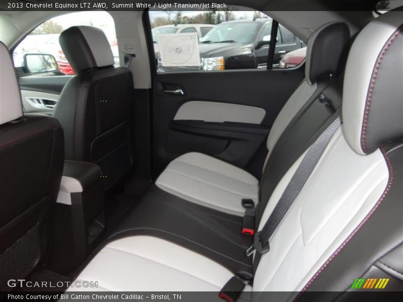 Summit White / Light Titanium/Jet Black 2013 Chevrolet Equinox LTZ AWD