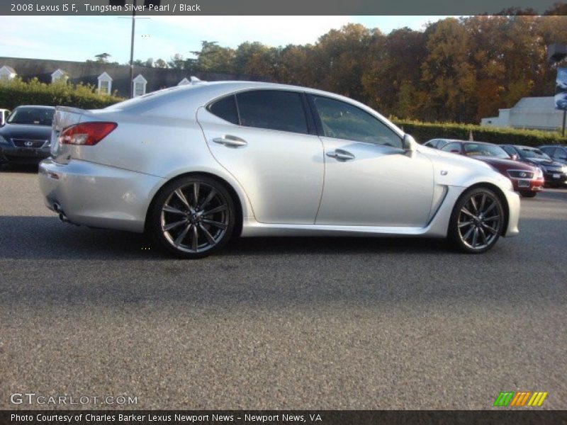 Tungsten Silver Pearl / Black 2008 Lexus IS F