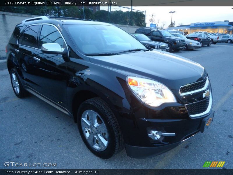 Black / Light Titanium/Jet Black 2012 Chevrolet Equinox LTZ AWD