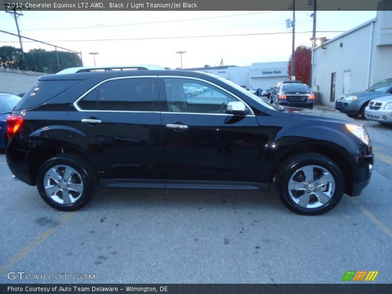 Black / Light Titanium/Jet Black 2012 Chevrolet Equinox LTZ AWD