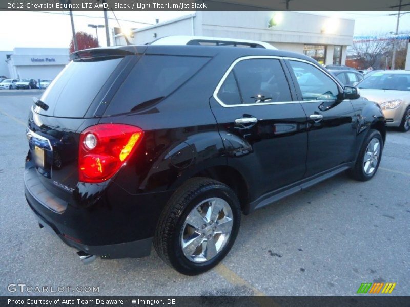 Black / Light Titanium/Jet Black 2012 Chevrolet Equinox LTZ AWD