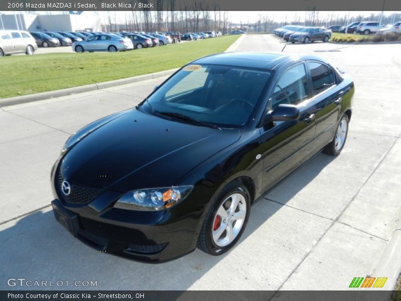 Black Mica / Black 2006 Mazda MAZDA3 i Sedan