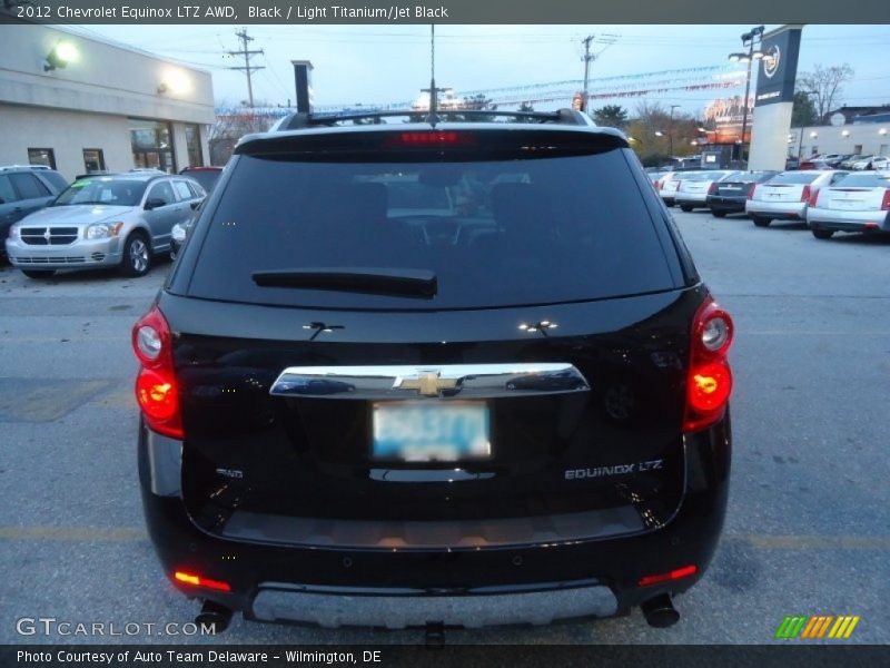 Black / Light Titanium/Jet Black 2012 Chevrolet Equinox LTZ AWD