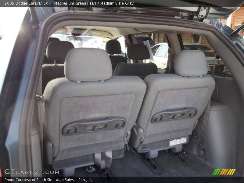 Magnesium Green Pearl / Medium Slate Gray 2005 Dodge Caravan SXT