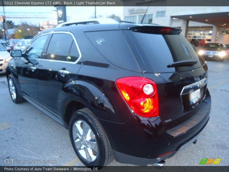 Black / Light Titanium/Jet Black 2012 Chevrolet Equinox LTZ AWD
