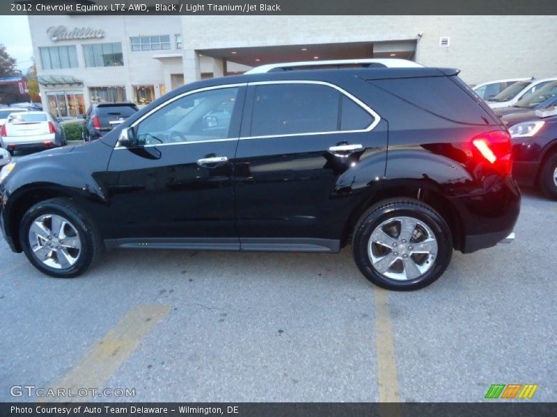 Black / Light Titanium/Jet Black 2012 Chevrolet Equinox LTZ AWD