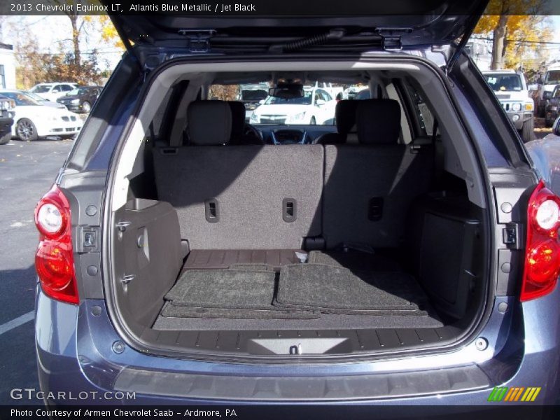 Atlantis Blue Metallic / Jet Black 2013 Chevrolet Equinox LT