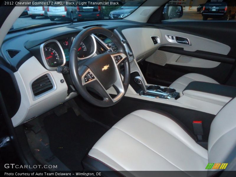 Black / Light Titanium/Jet Black 2012 Chevrolet Equinox LTZ AWD
