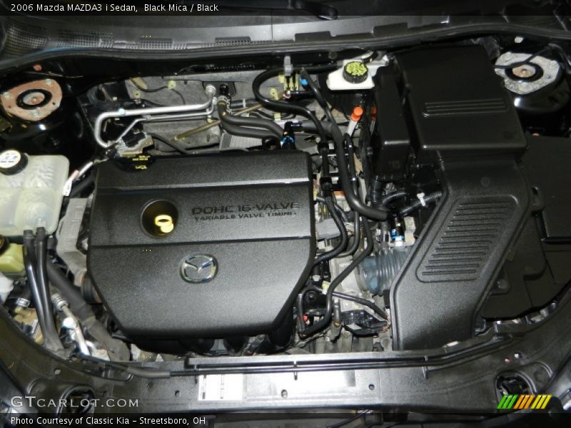Black Mica / Black 2006 Mazda MAZDA3 i Sedan