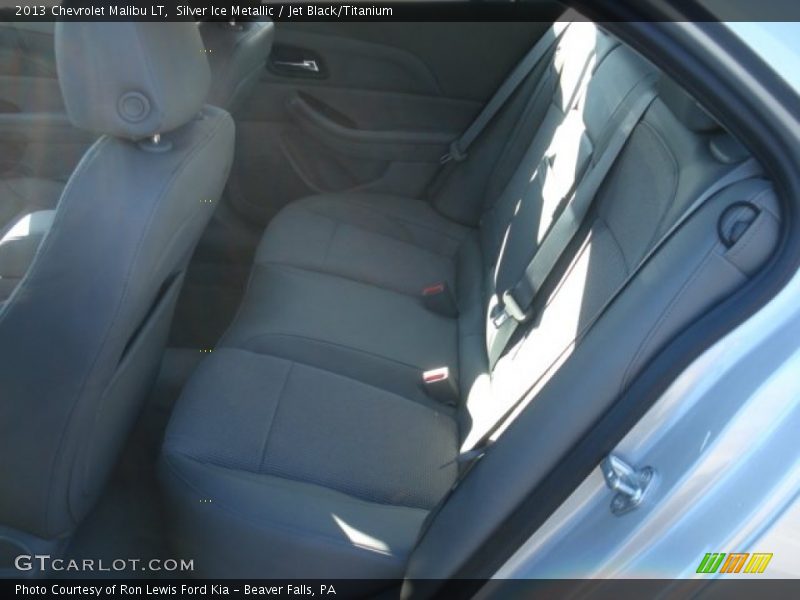 Silver Ice Metallic / Jet Black/Titanium 2013 Chevrolet Malibu LT