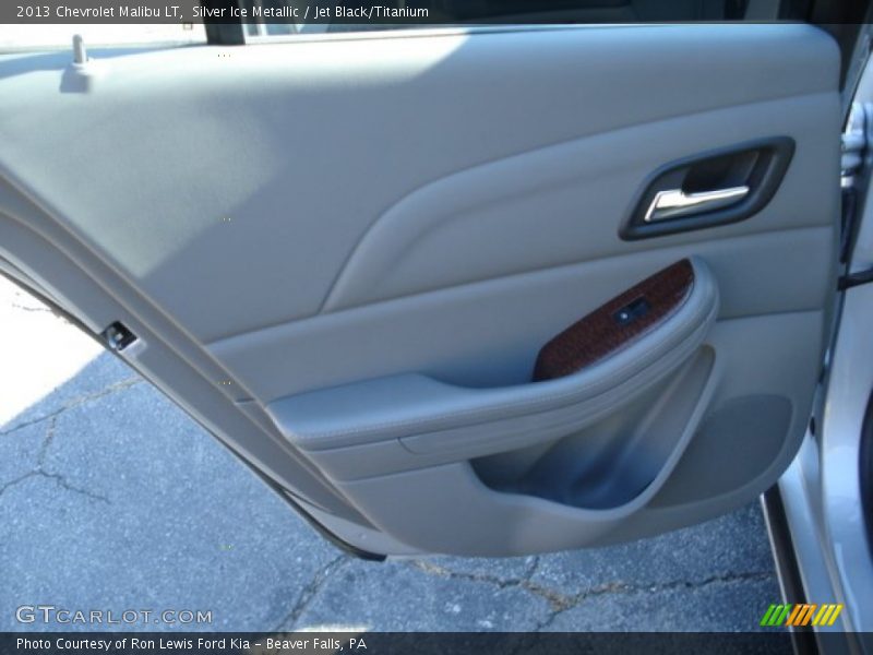 Silver Ice Metallic / Jet Black/Titanium 2013 Chevrolet Malibu LT