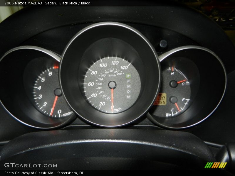 Black Mica / Black 2006 Mazda MAZDA3 i Sedan
