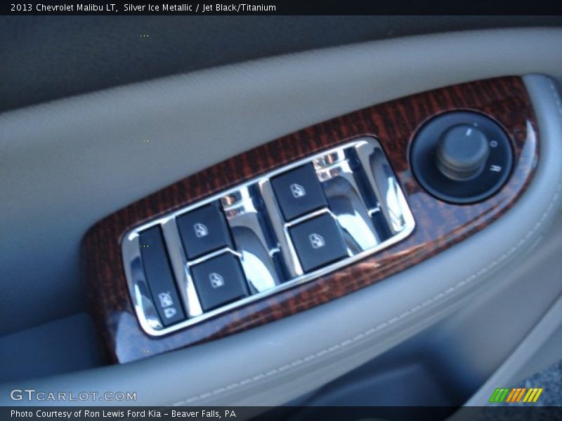 Silver Ice Metallic / Jet Black/Titanium 2013 Chevrolet Malibu LT