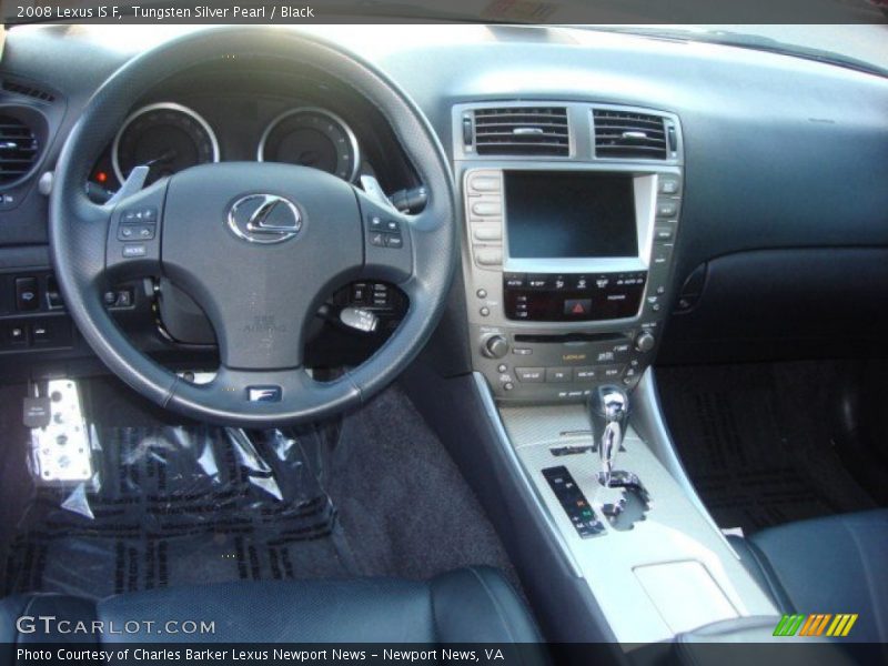 Tungsten Silver Pearl / Black 2008 Lexus IS F