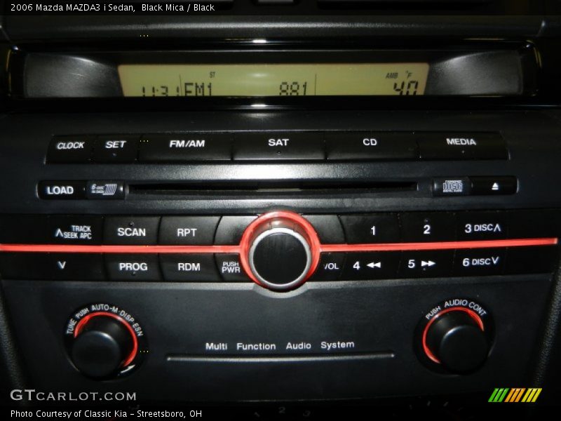 Black Mica / Black 2006 Mazda MAZDA3 i Sedan