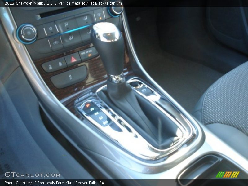 Silver Ice Metallic / Jet Black/Titanium 2013 Chevrolet Malibu LT