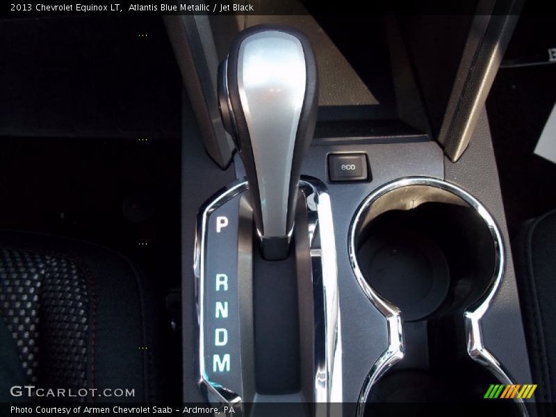 Atlantis Blue Metallic / Jet Black 2013 Chevrolet Equinox LT