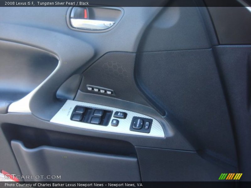 Tungsten Silver Pearl / Black 2008 Lexus IS F