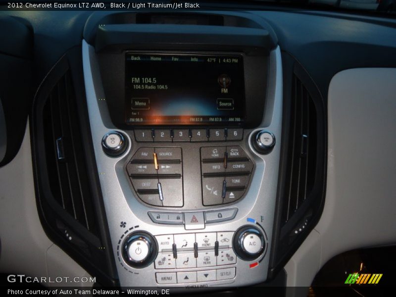 Black / Light Titanium/Jet Black 2012 Chevrolet Equinox LTZ AWD