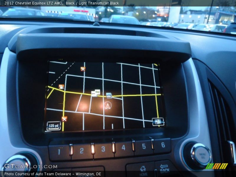Black / Light Titanium/Jet Black 2012 Chevrolet Equinox LTZ AWD
