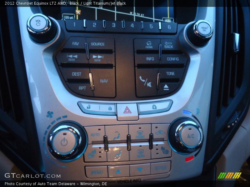 Black / Light Titanium/Jet Black 2012 Chevrolet Equinox LTZ AWD