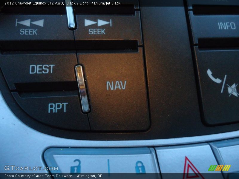 Black / Light Titanium/Jet Black 2012 Chevrolet Equinox LTZ AWD