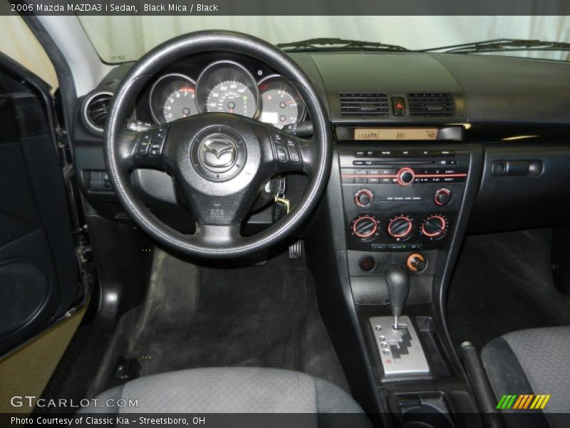 Black Mica / Black 2006 Mazda MAZDA3 i Sedan