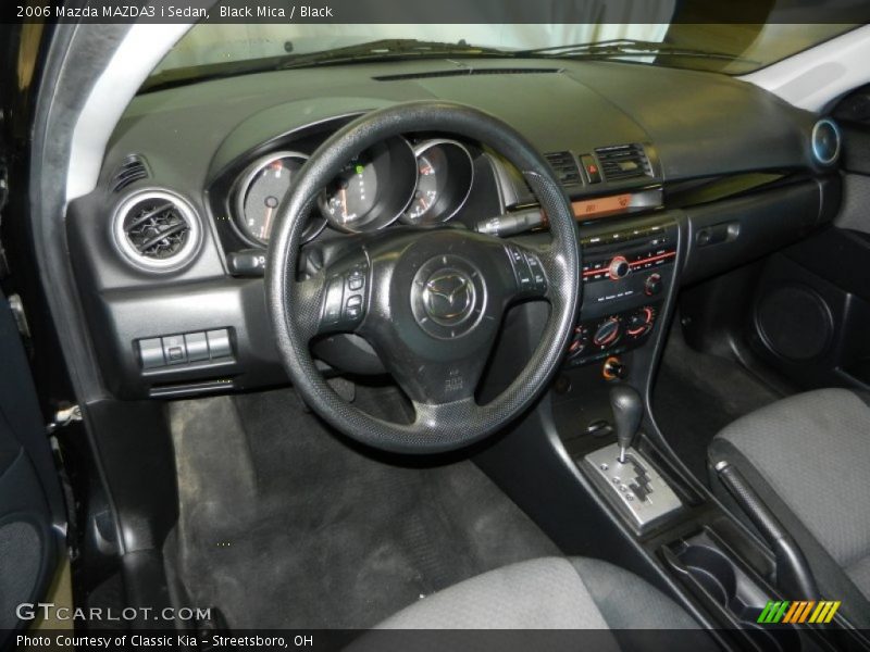 Black Mica / Black 2006 Mazda MAZDA3 i Sedan