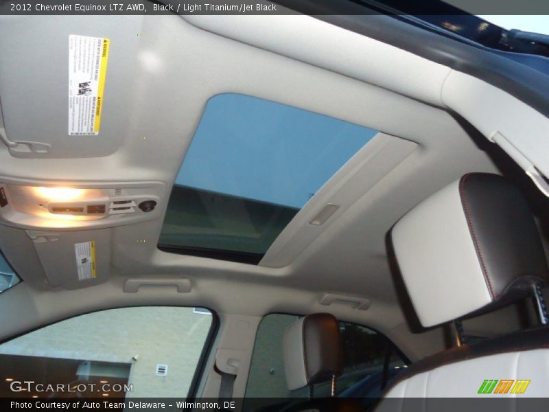 Black / Light Titanium/Jet Black 2012 Chevrolet Equinox LTZ AWD