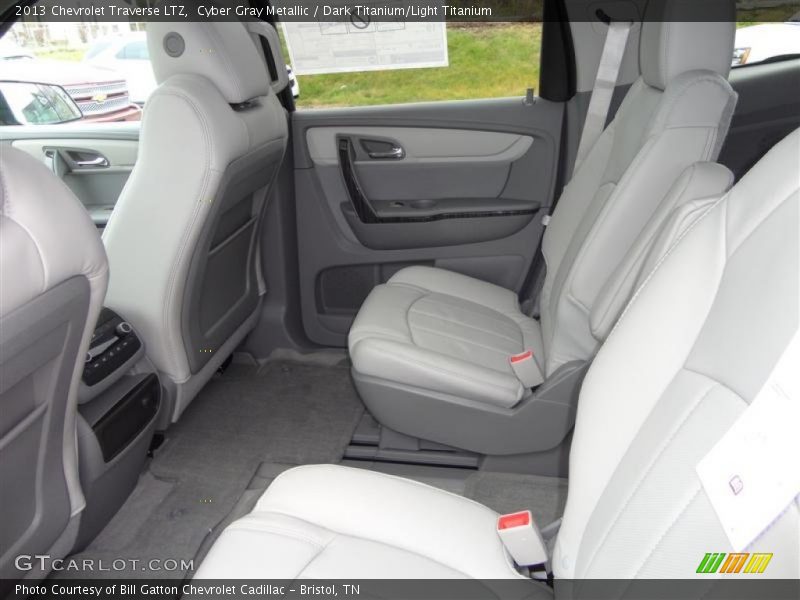 Cyber Gray Metallic / Dark Titanium/Light Titanium 2013 Chevrolet Traverse LTZ