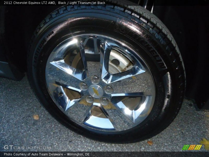 Black / Light Titanium/Jet Black 2012 Chevrolet Equinox LTZ AWD