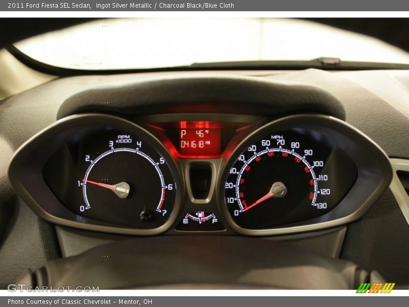  2011 Fiesta SEL Sedan SEL Sedan Gauges