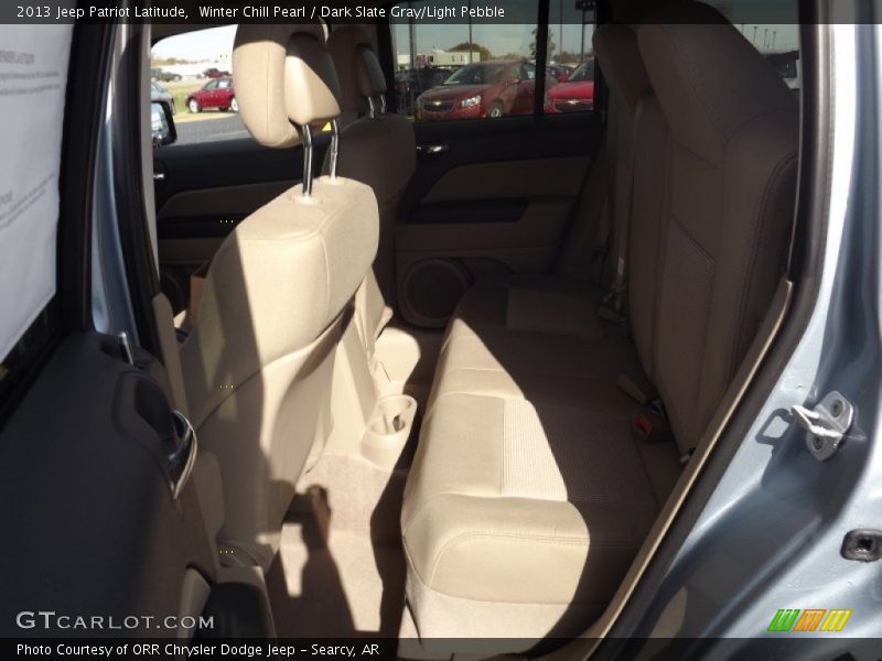 Winter Chill Pearl / Dark Slate Gray/Light Pebble 2013 Jeep Patriot Latitude