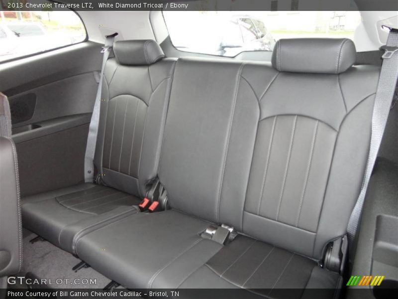 Rear Seat of 2013 Traverse LTZ
