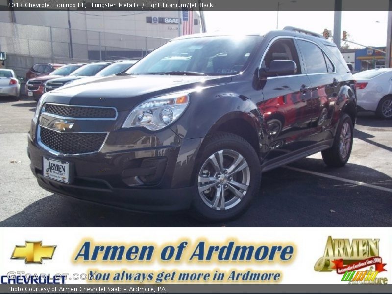 Tungsten Metallic / Light Titanium/Jet Black 2013 Chevrolet Equinox LT