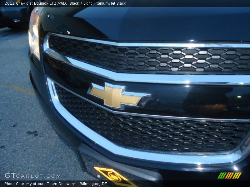 Black / Light Titanium/Jet Black 2012 Chevrolet Equinox LTZ AWD