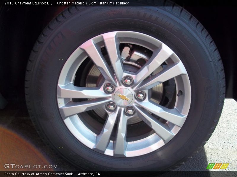 Tungsten Metallic / Light Titanium/Jet Black 2013 Chevrolet Equinox LT