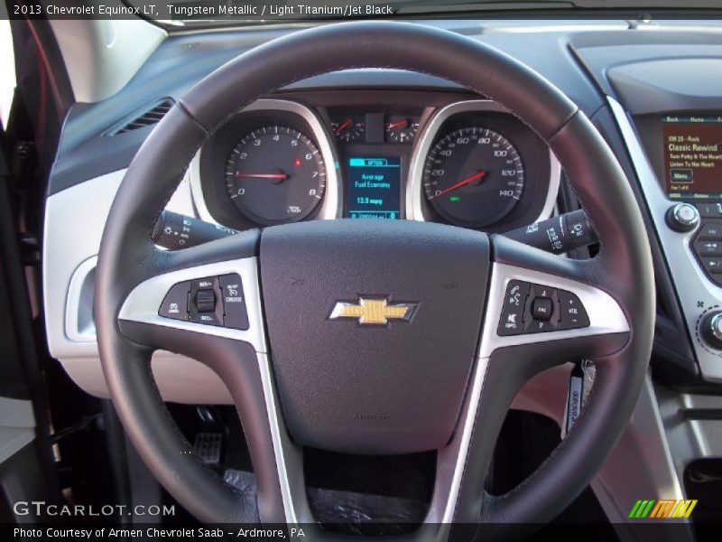 Tungsten Metallic / Light Titanium/Jet Black 2013 Chevrolet Equinox LT