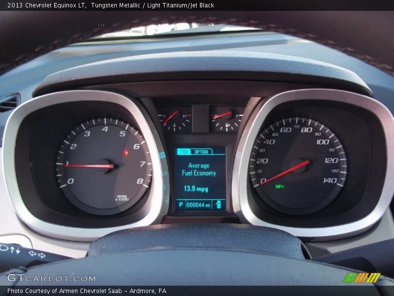 Tungsten Metallic / Light Titanium/Jet Black 2013 Chevrolet Equinox LT