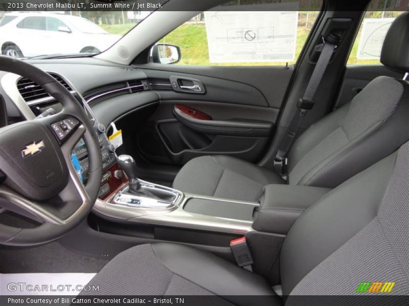 Summit White / Jet Black 2013 Chevrolet Malibu LT