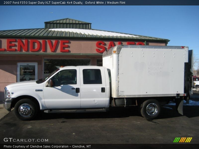 2007 F350 Super Duty XLT SuperCab 4x4 Dually Oxford White