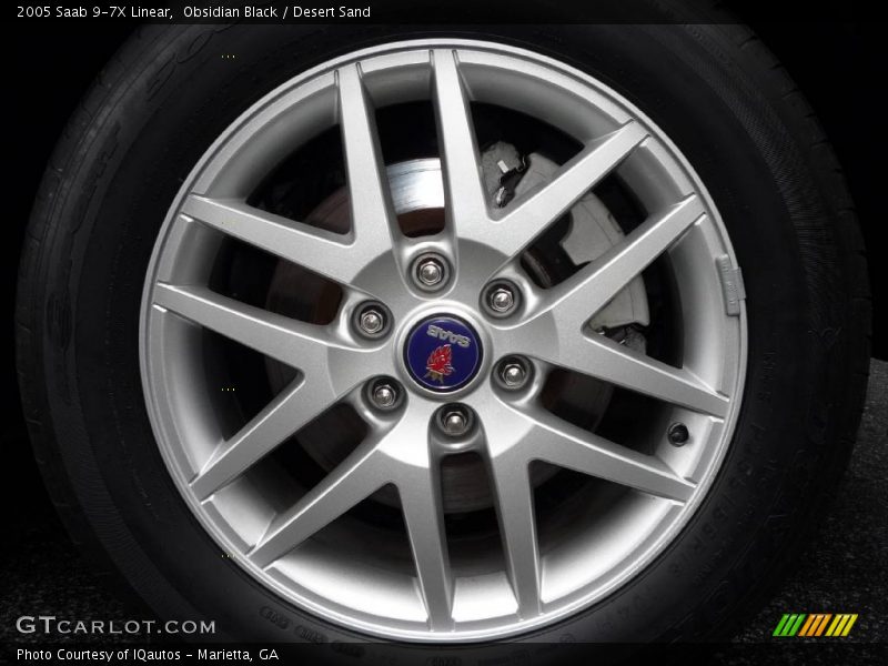 Obsidian Black / Desert Sand 2005 Saab 9-7X Linear