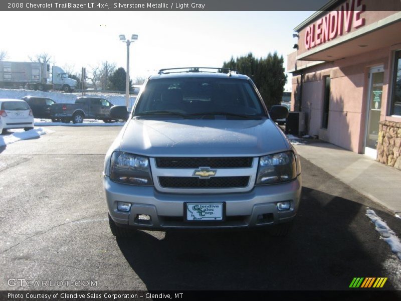 Silverstone Metallic / Light Gray 2008 Chevrolet TrailBlazer LT 4x4