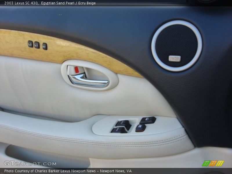 Egyptian Sand Pearl / Ecru Beige 2003 Lexus SC 430