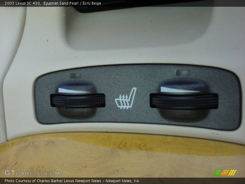Egyptian Sand Pearl / Ecru Beige 2003 Lexus SC 430