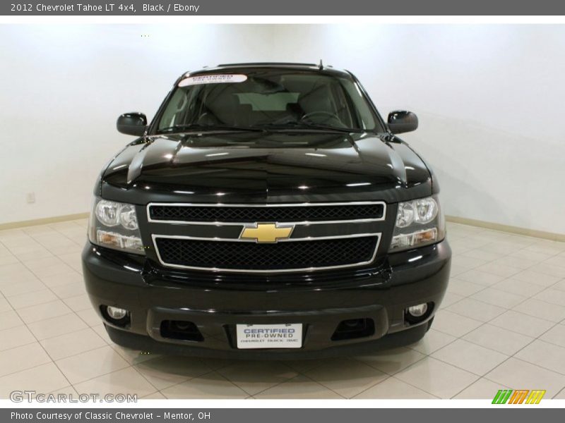 Black / Ebony 2012 Chevrolet Tahoe LT 4x4